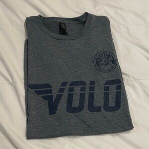 Gildan Dark Gray Short Sleeve Volo Tee